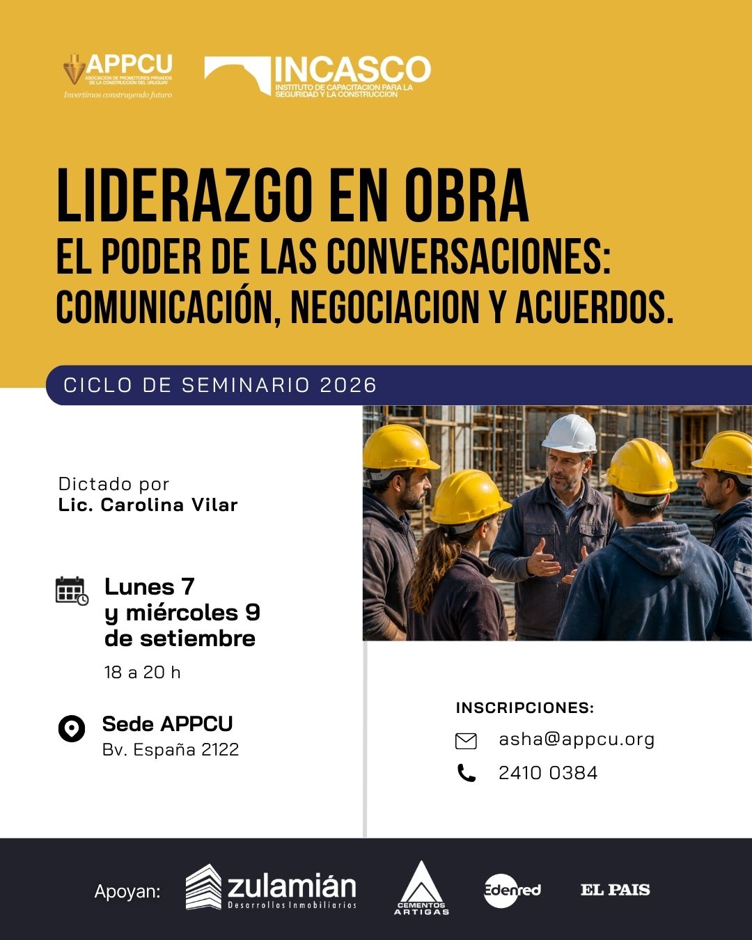 INCASCO LIDERAZGO EN OBRA