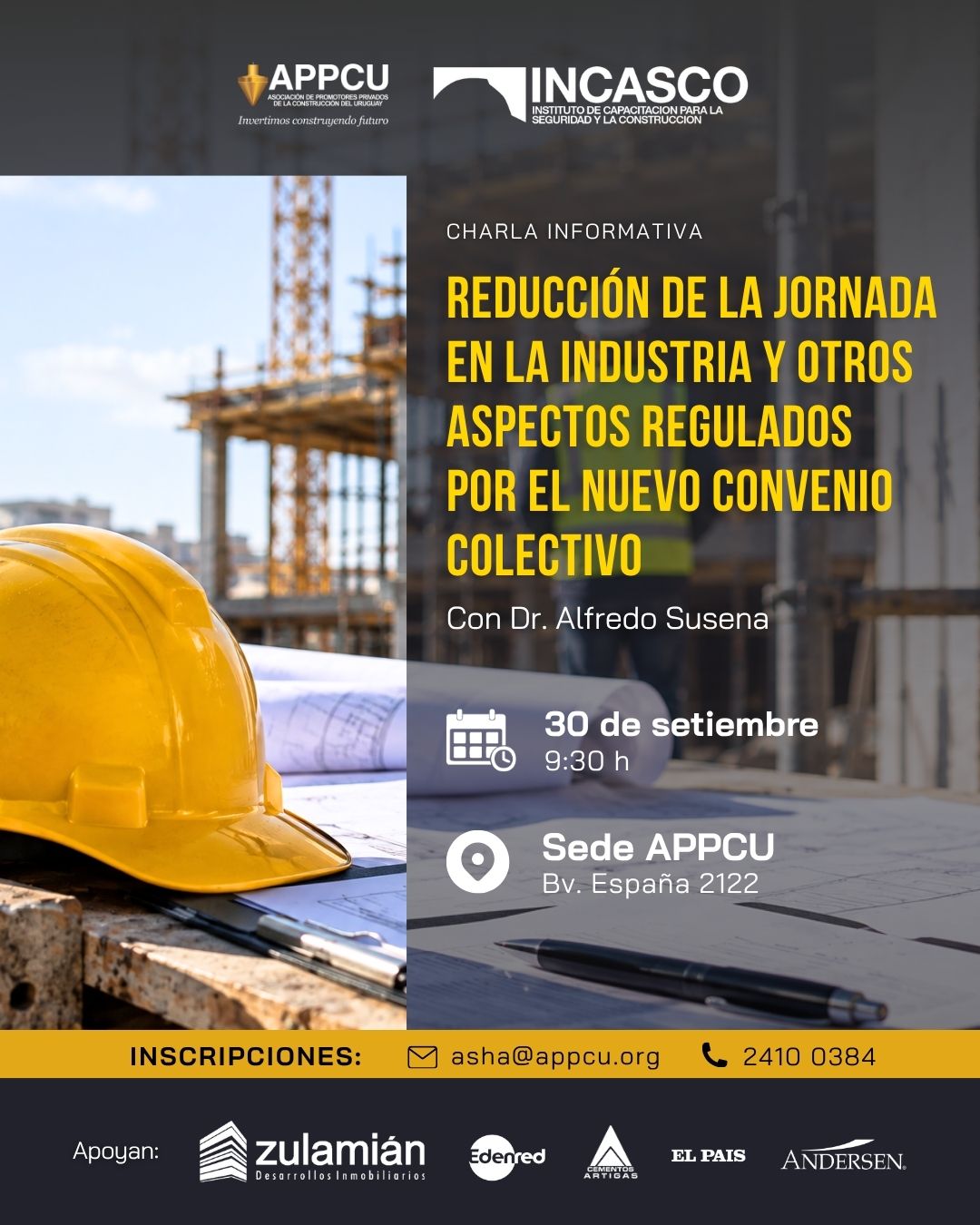 INCASCO - Charla informativa Nuevo Convenio salarial - Aspectos laborales